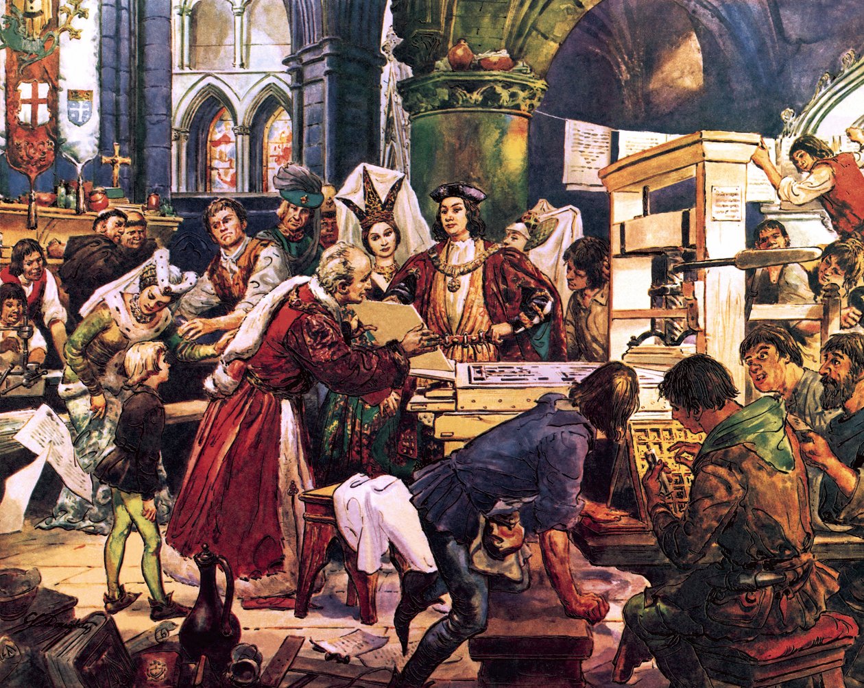 William Caxton - Englands erster Drucker von C.L. Doughty