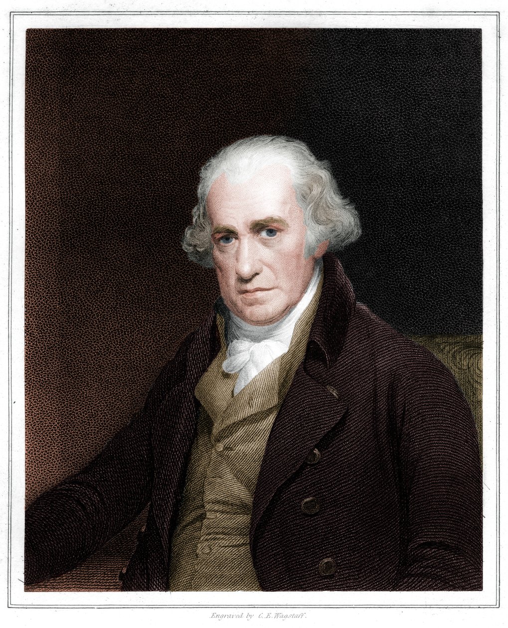 James Watt, schottischer Ingenieur, 1833 von C. E. Wagstaff