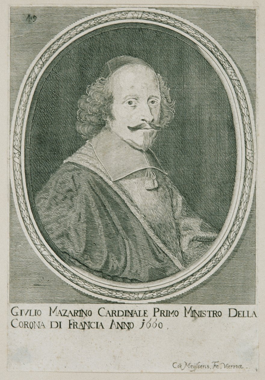 Kardinal Jules Mazarin von C. Mejssens