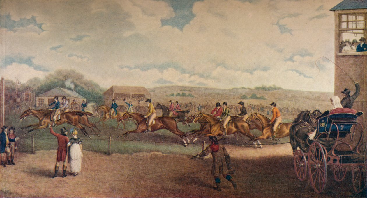 Das Bibury-Treffen, frühes 19. Jahrhundert, 1922 von C Turner