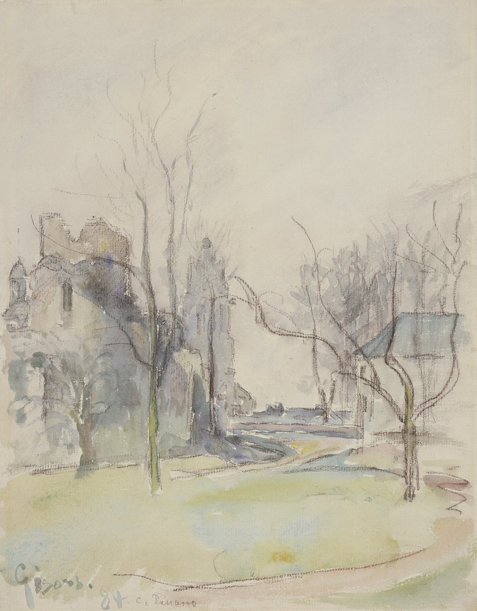 Gisors, ca. 1884 von Camille Jacob Pissarro