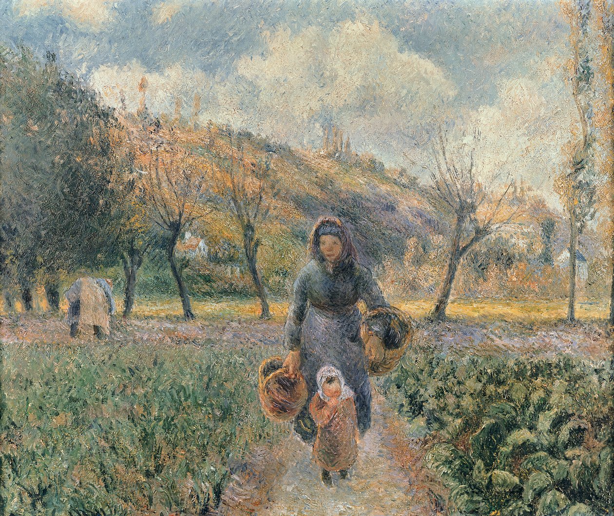 Im Garten von Camille Jacob Pissarro