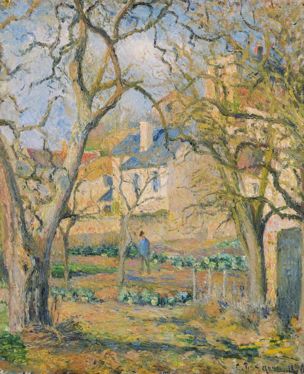 Gemüsegarten von Camille Jacob Pissarro