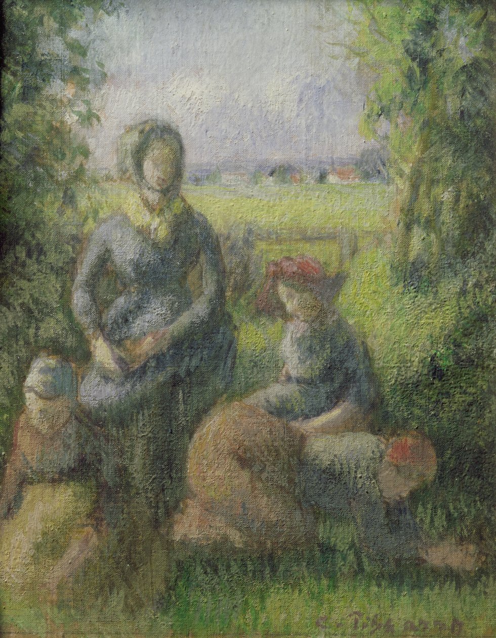 Ländliche Szene von Camille Jacob Pissarro