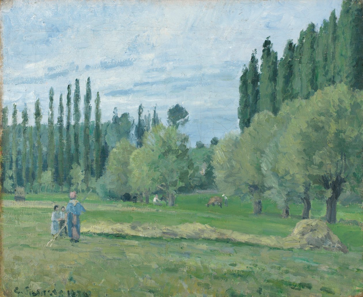 Heuernte von Camille Jacob Pissarro