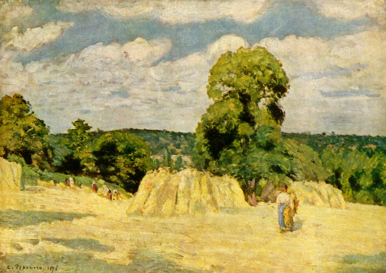 Die Ernte von Camille Jacob Pissarro