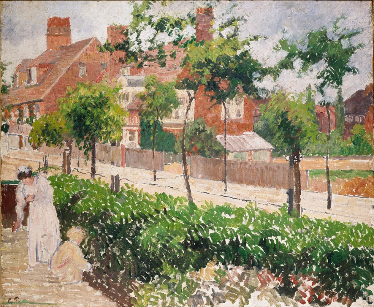 Bath Road, London, 1897 von Camille Pissarro