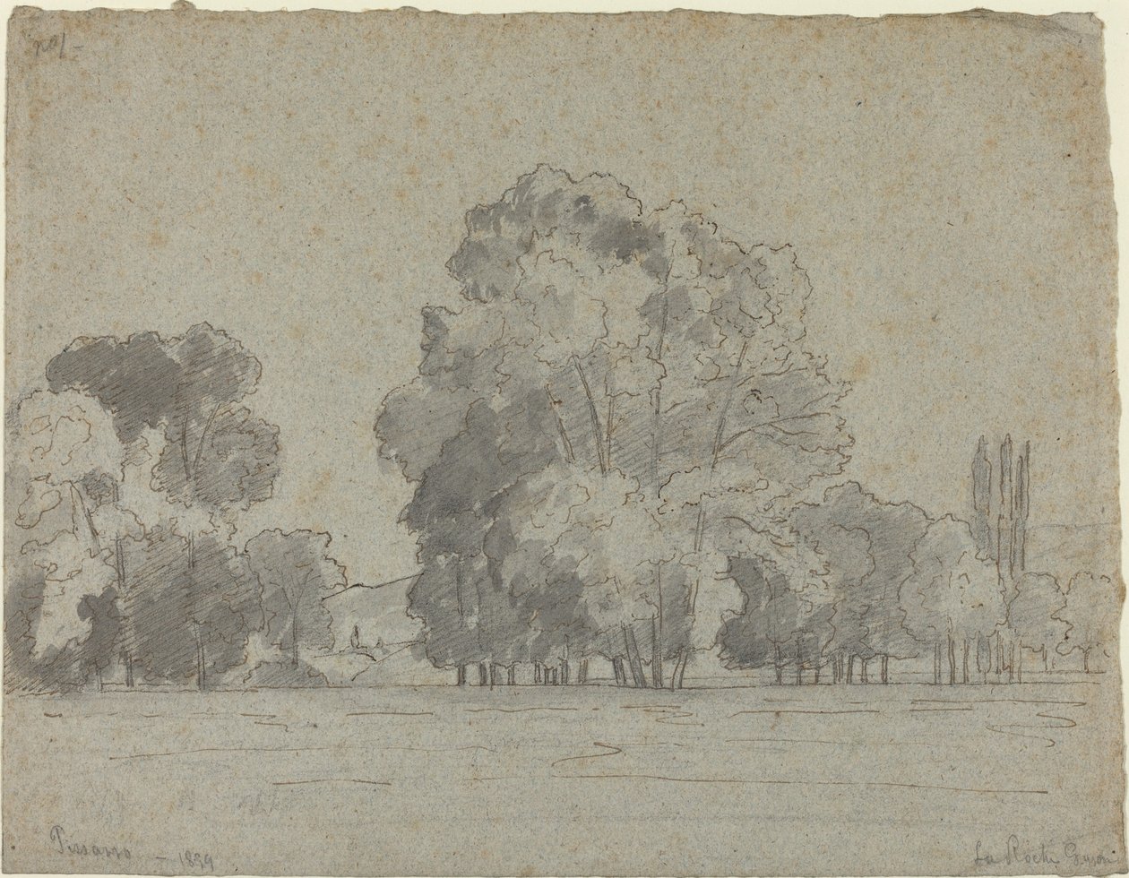 Baumgruppe von Camille Pissarro