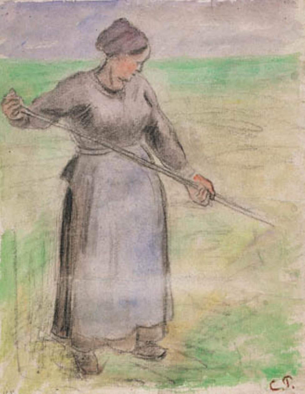 Heumacher von Camille Pissarro