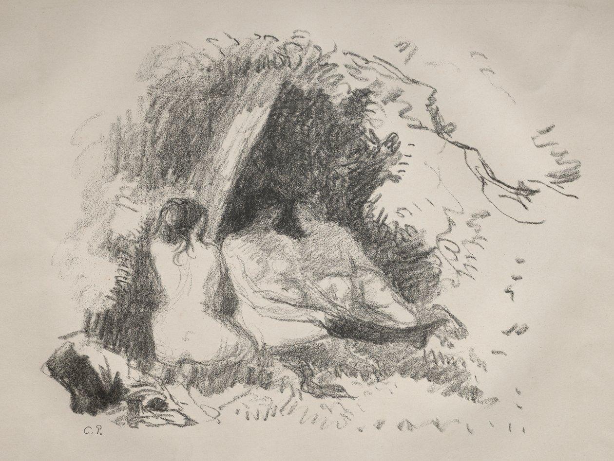 Nackte Frauen von Camille Pissarro