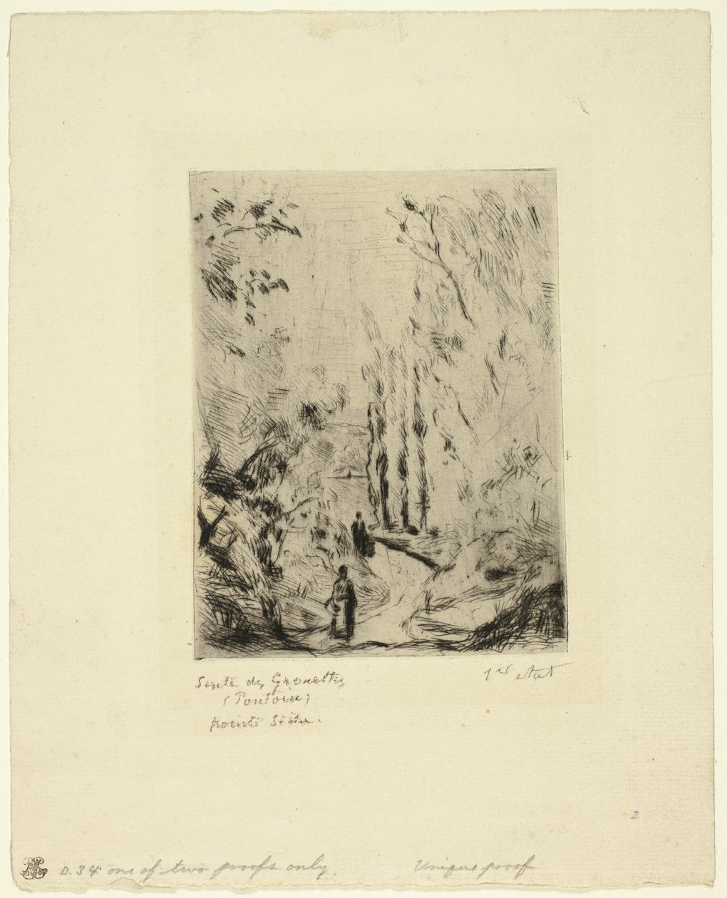 Pfad von Camille Pissarro