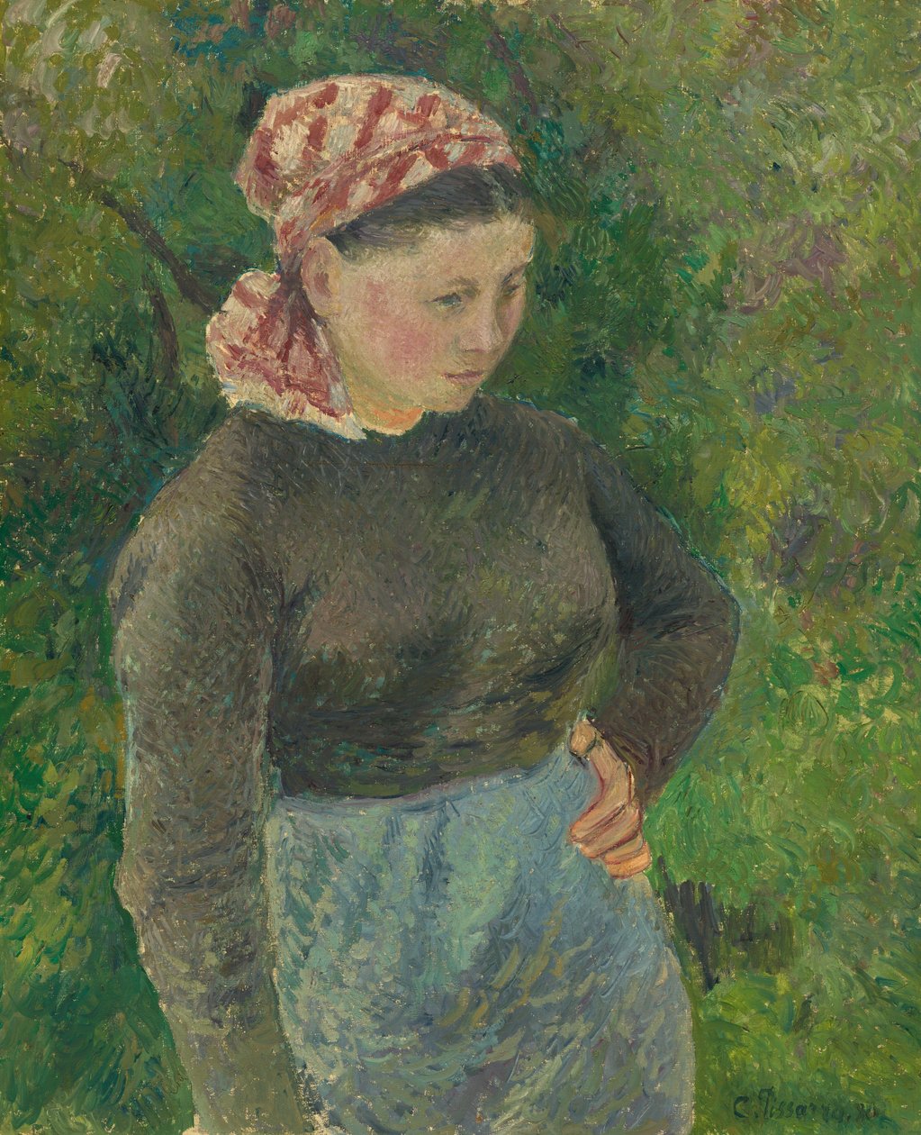 Bäuerin von Camille Pissarro