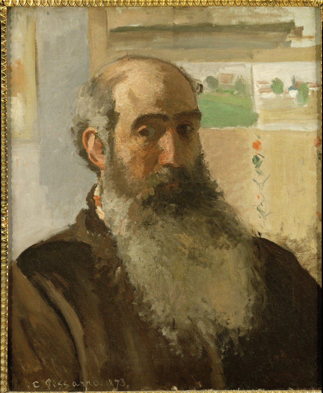 Selbstporträt von Camille Pissarro