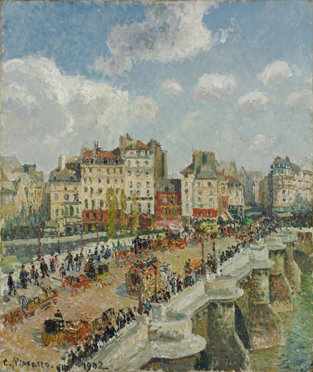 Die Pont-Neuf von Camille Pissarro