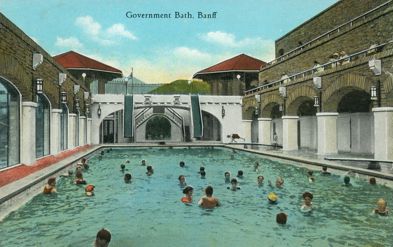 Government Bath, Banff, Alberta, Kanada von Canadian Photographer
