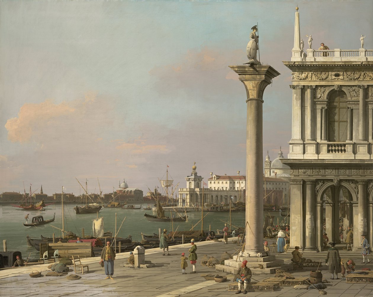 Bacino di S. Marco: Von der Piazzetta aus von Canaletto