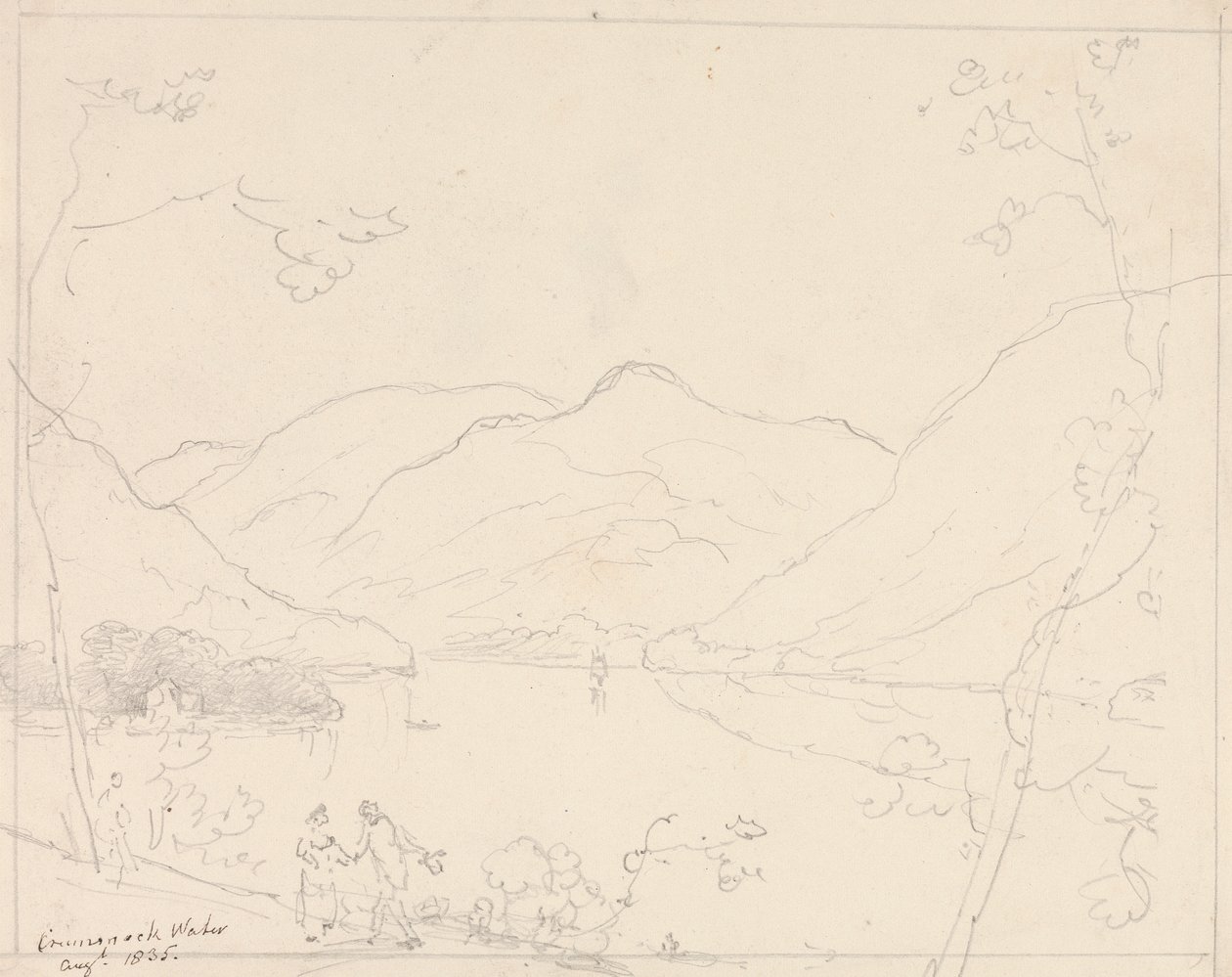 Crummock Water, August 1835 von Capt. Thomas Hastings