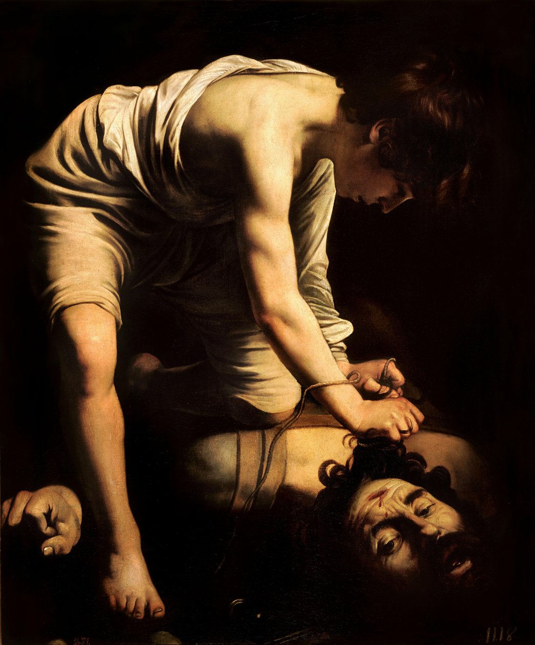 David und Goliath von Michelangelo Merisi Caravaggio
