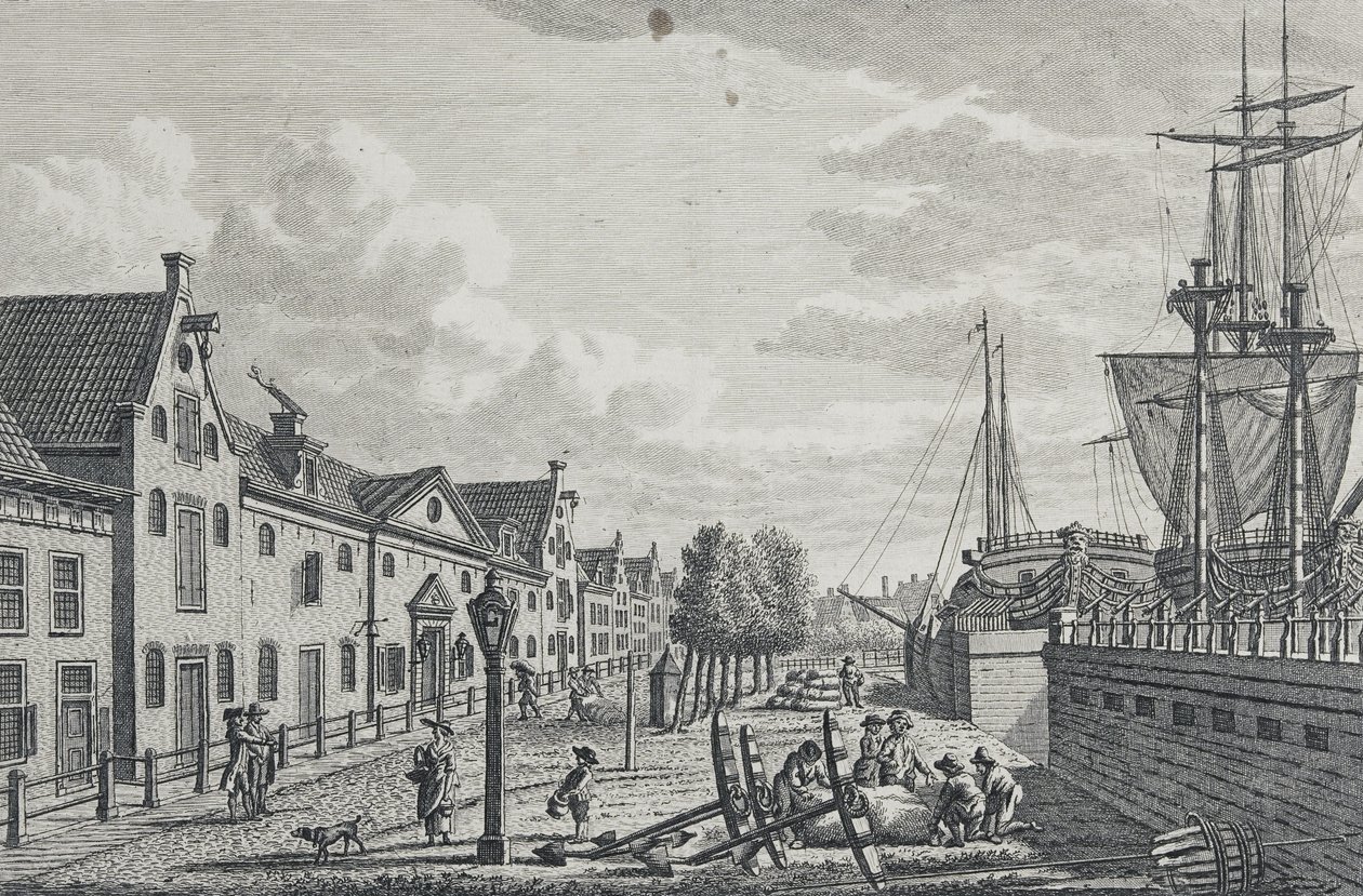 Die Admiralität in Harlingen von Carel Frederik Bendorp and Jan Bulthuis