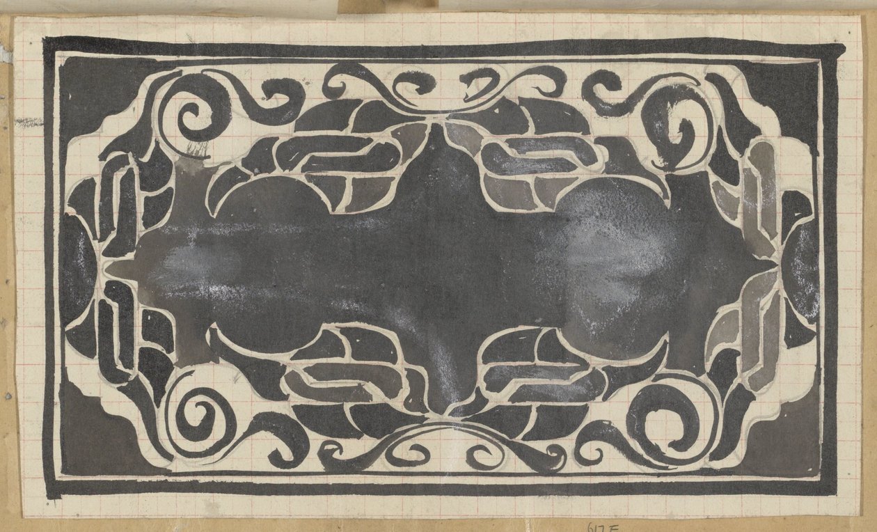 Dekoratives Design von Carel Adolph Lion Cachet
