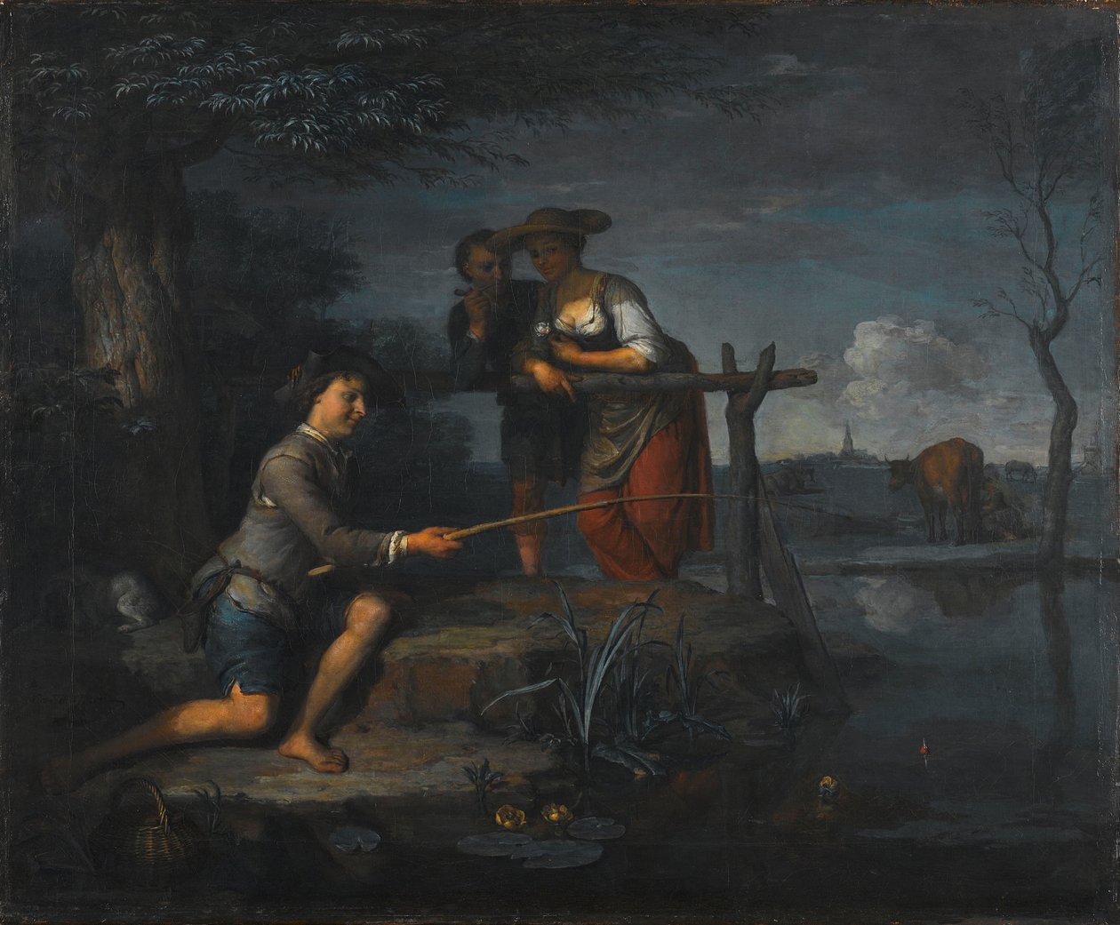 Der Angler von Carel de Moor (II)