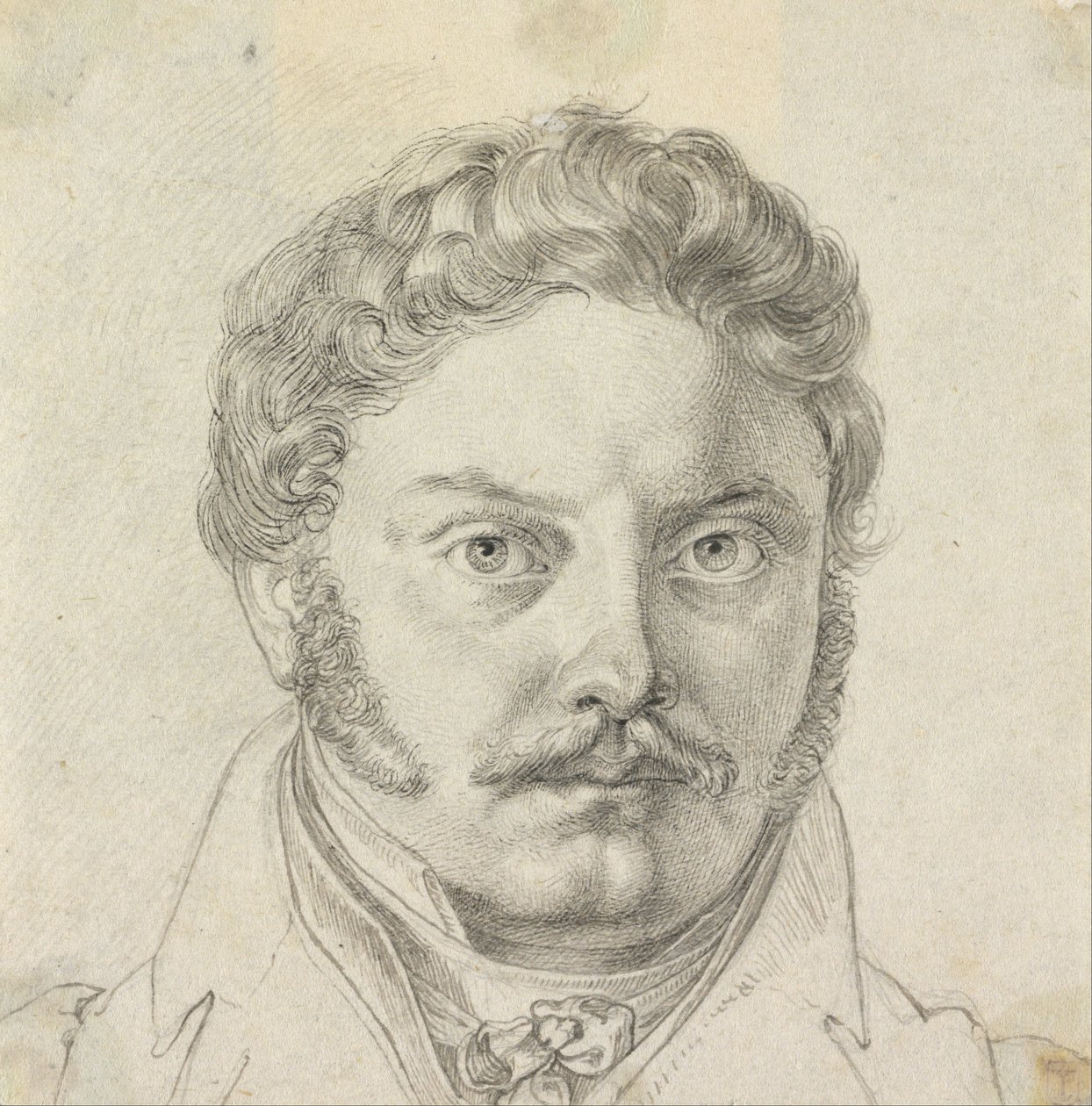 Porträt von Peder Hjort von Carl Barth