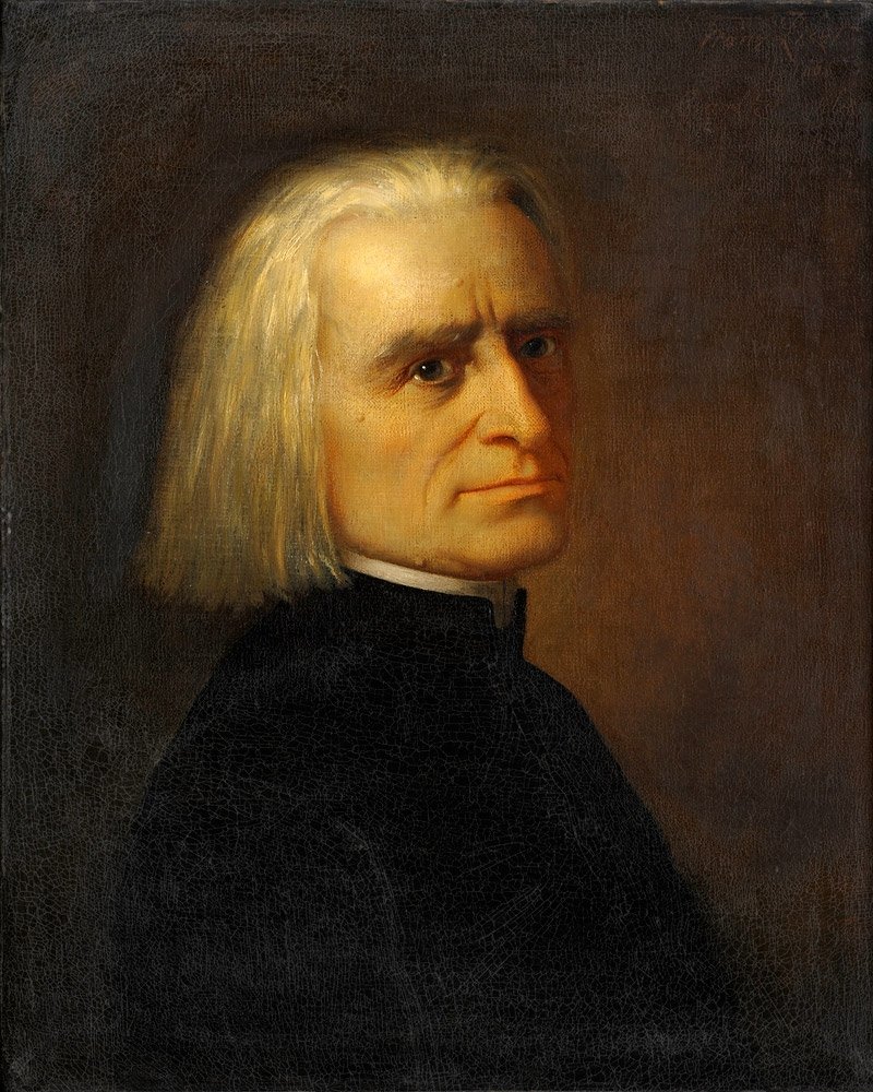 Porträt von Franz Liszt 1811-1886 von Carl Ehrenberg