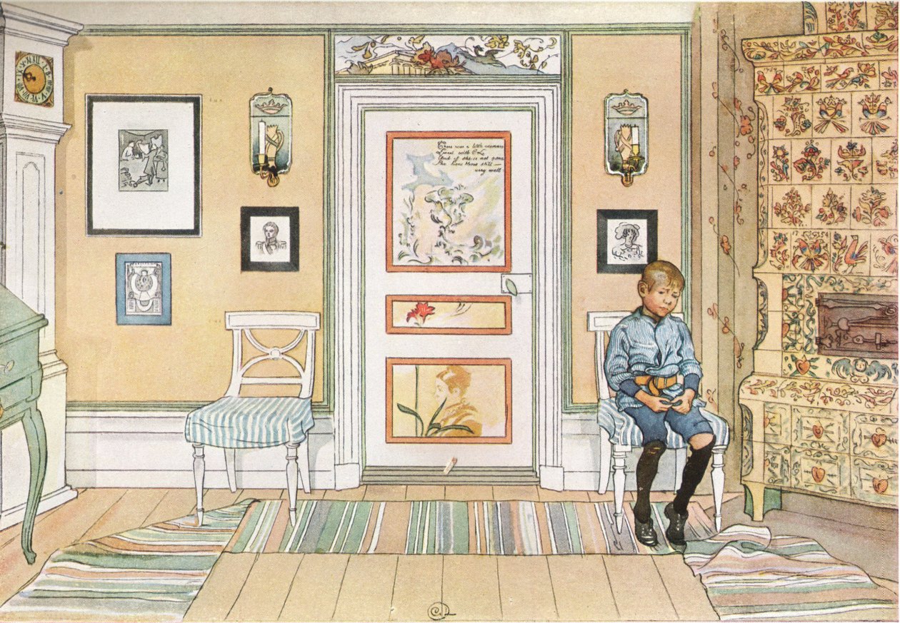 In der Ecke von Carl Larsson