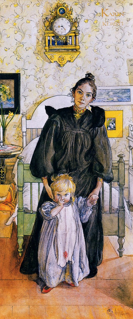 Karin und Kersti von Carl Larsson