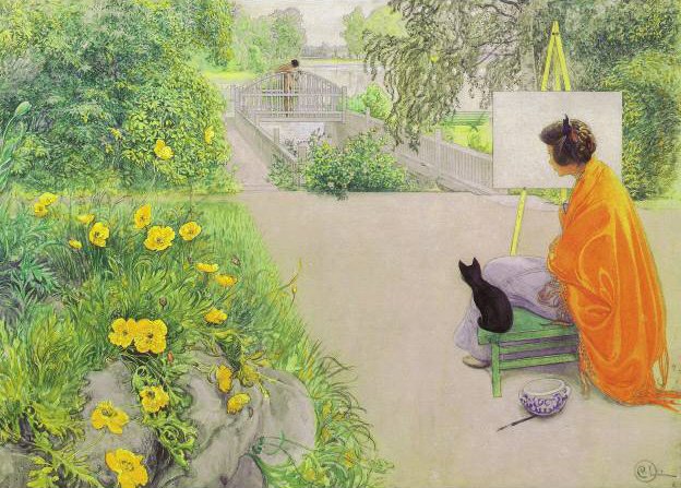 Die Brücke von Carl Larsson