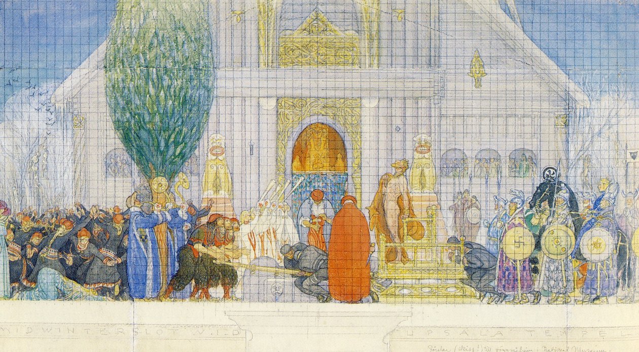 Unbekanntes Bild von Carl Larsson