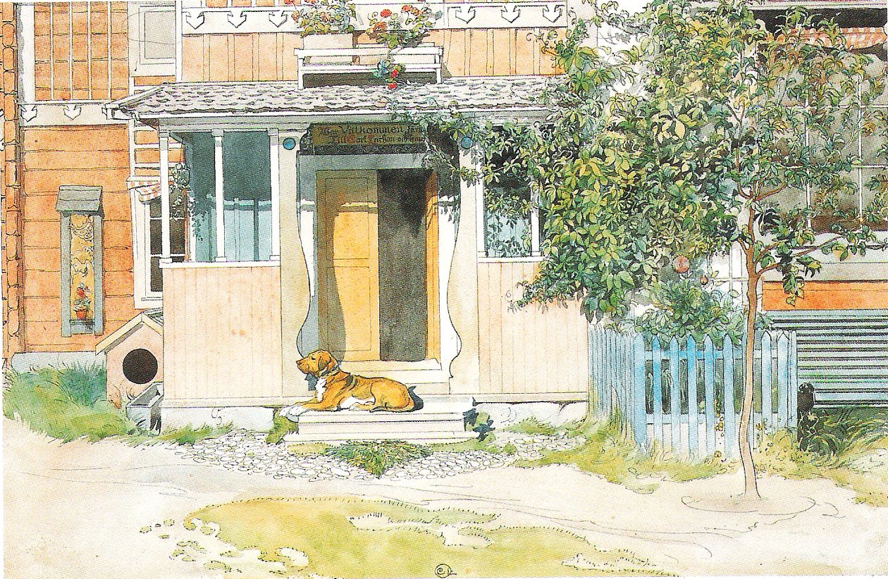 Die Veranda von Carl Larsson