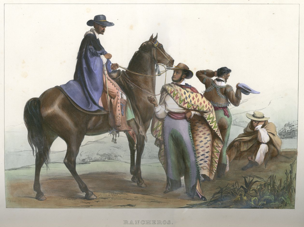 Rancheros von Carl Nebel