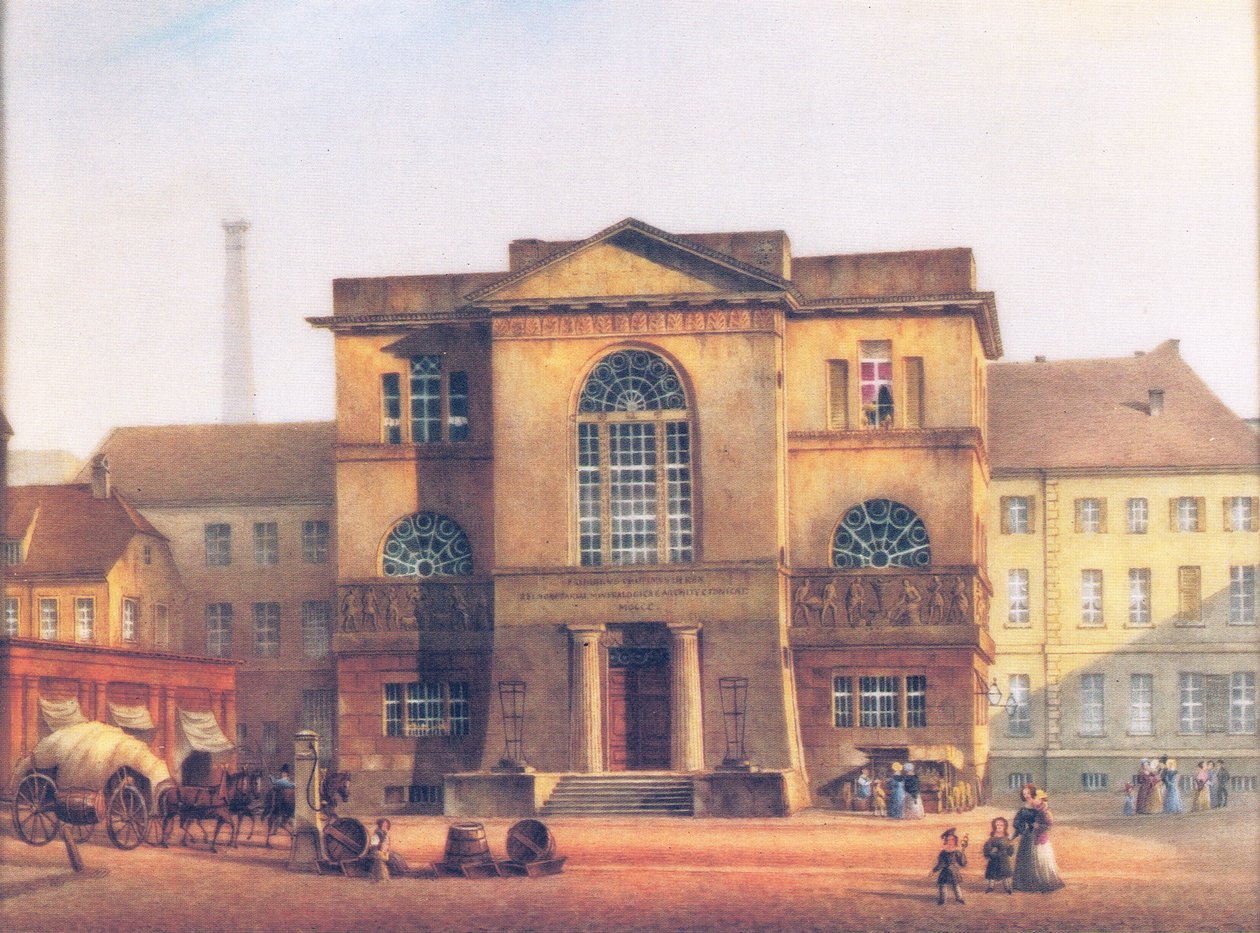 Alte Münze in Berlin von Carl Daniel Freydanck