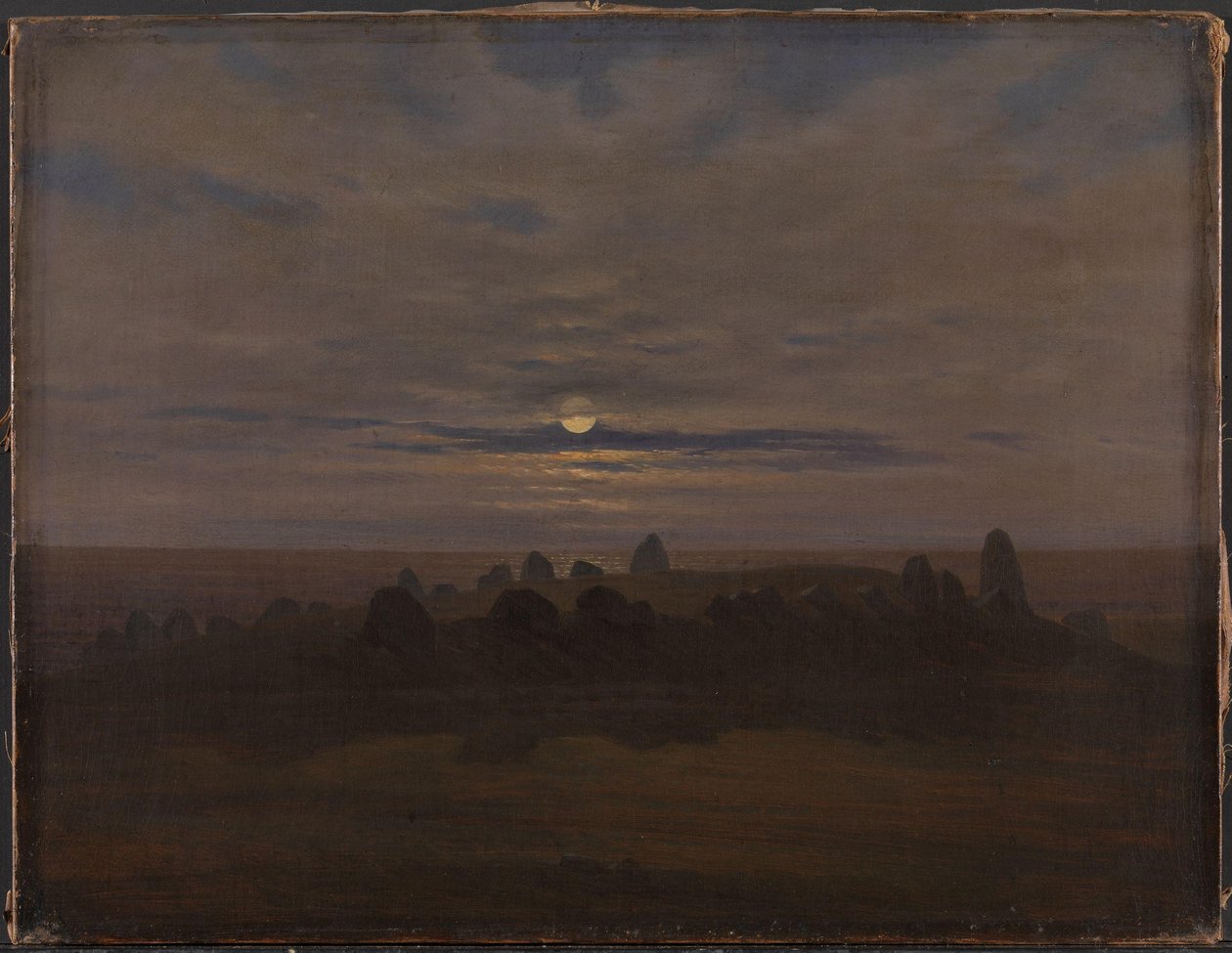 Steinzeitlicher Hügel von Carl Gustav Carus