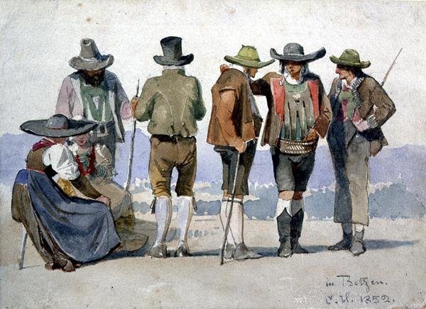 Eine Gruppenstudie in Bozen von Carl Haag