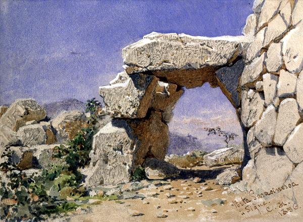 Porta Saracinesa a Signe von Carl Haag