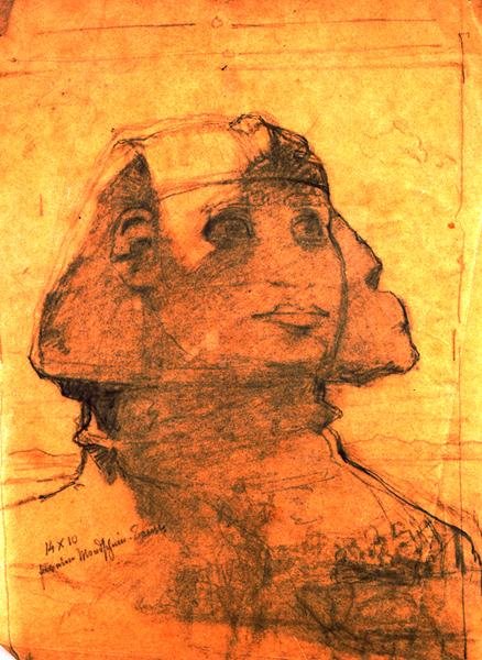 Sphinx von Gizeh von Carl Haag