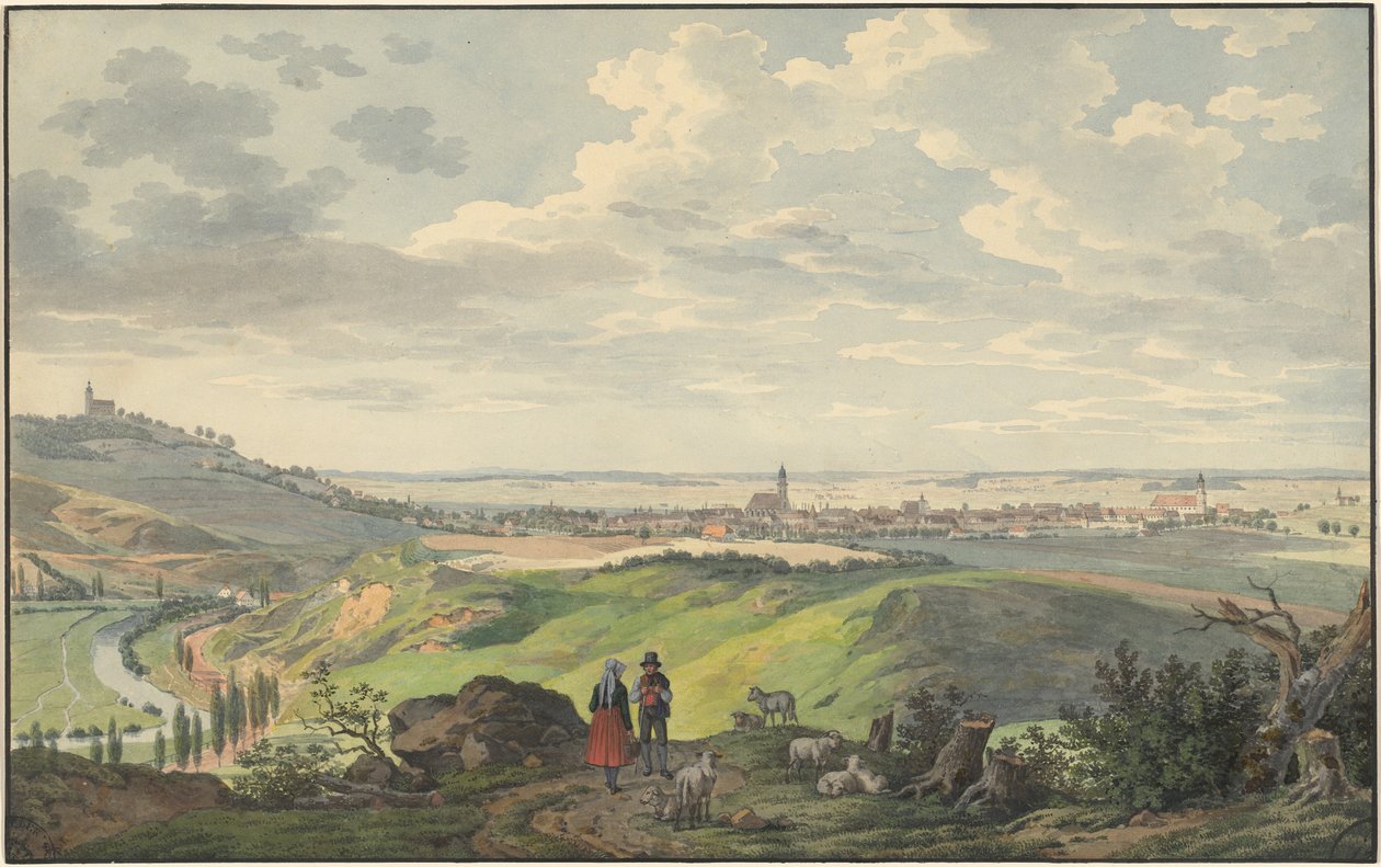 Die Stadt Arnberg in der Oberpfalz von Carl Heinzmann