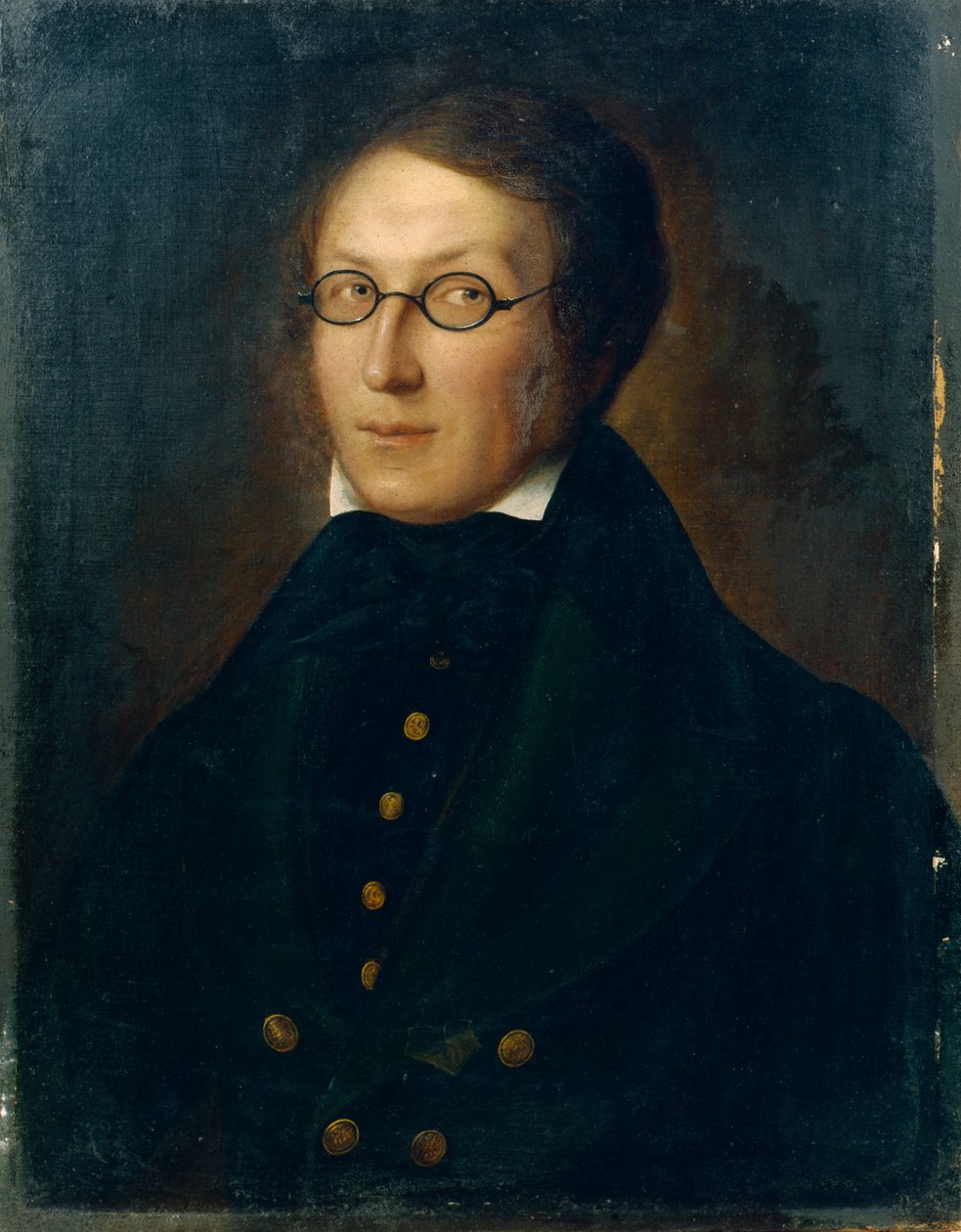 Autor Henrik Wergeland, um 1830 von Carl Peter Lehmann