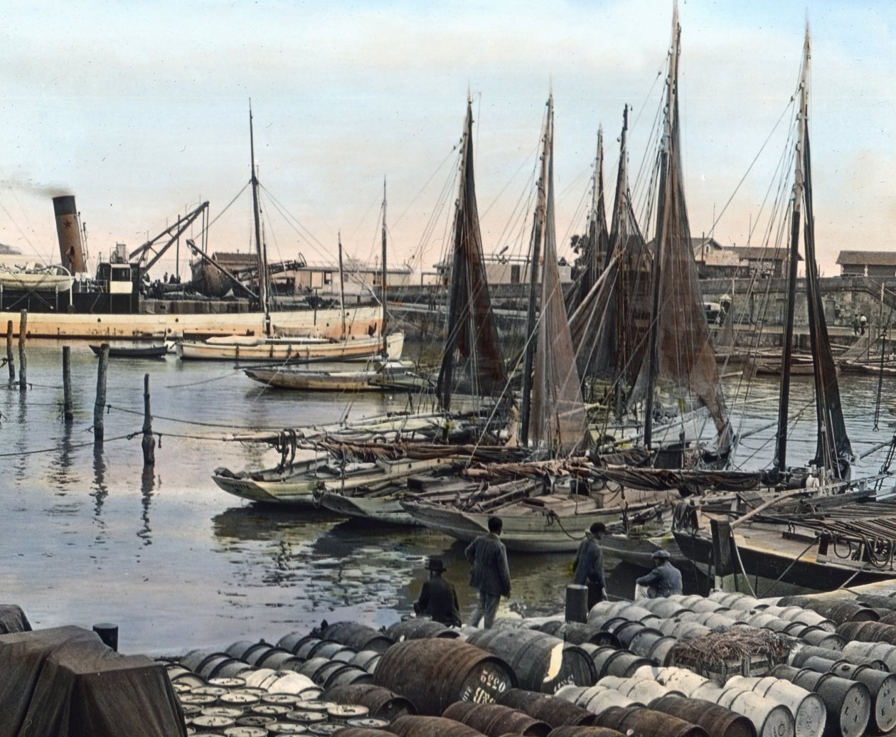 Hafen, Charente-Maritime, Frankreich von Carl Simon