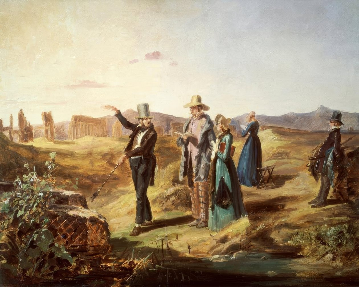 Engländer in der Campagna von Carl Spitzweg