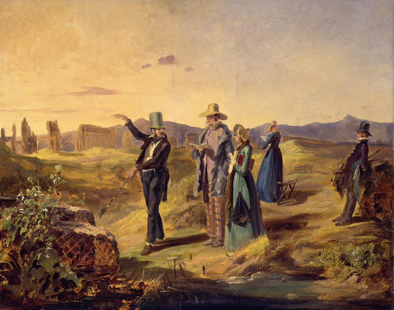 Engländer in der Campagna von Carl Spitzweg