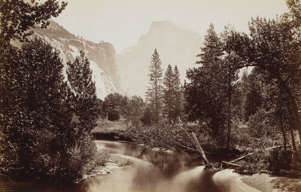 Half Dome, Yosemite, Kalifornien von Carleton E. Watkins