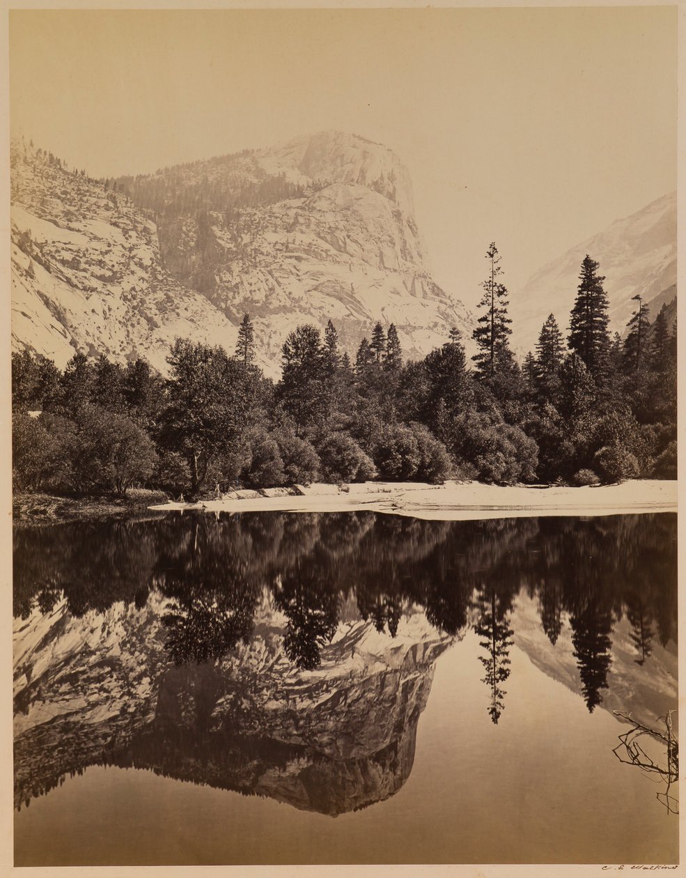Spiegelsee von Carleton E. Watkins
