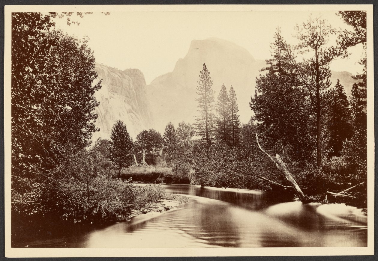 Half Dome - Yosemite von Carleton Watkins