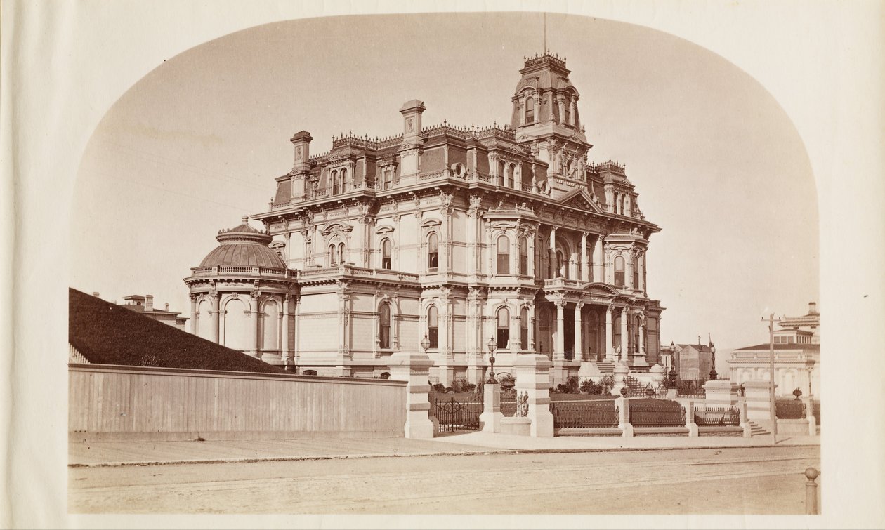 Residenz von Chas. Crocker von Carleton Watkins