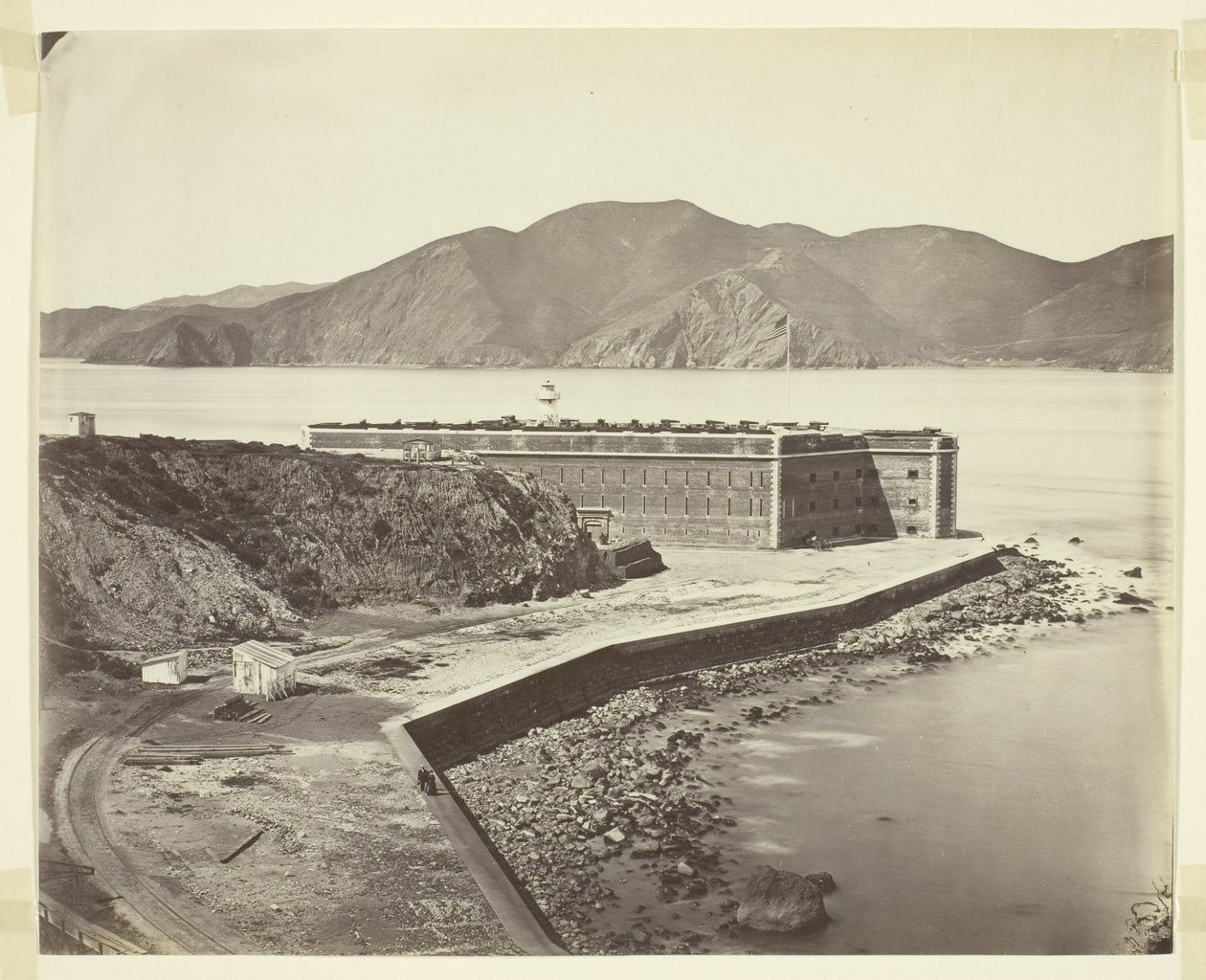 Bucht von San Francisco von Carleton Watkins