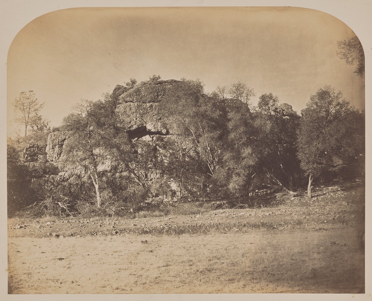 Tower Rock - West von Carleton Watkins