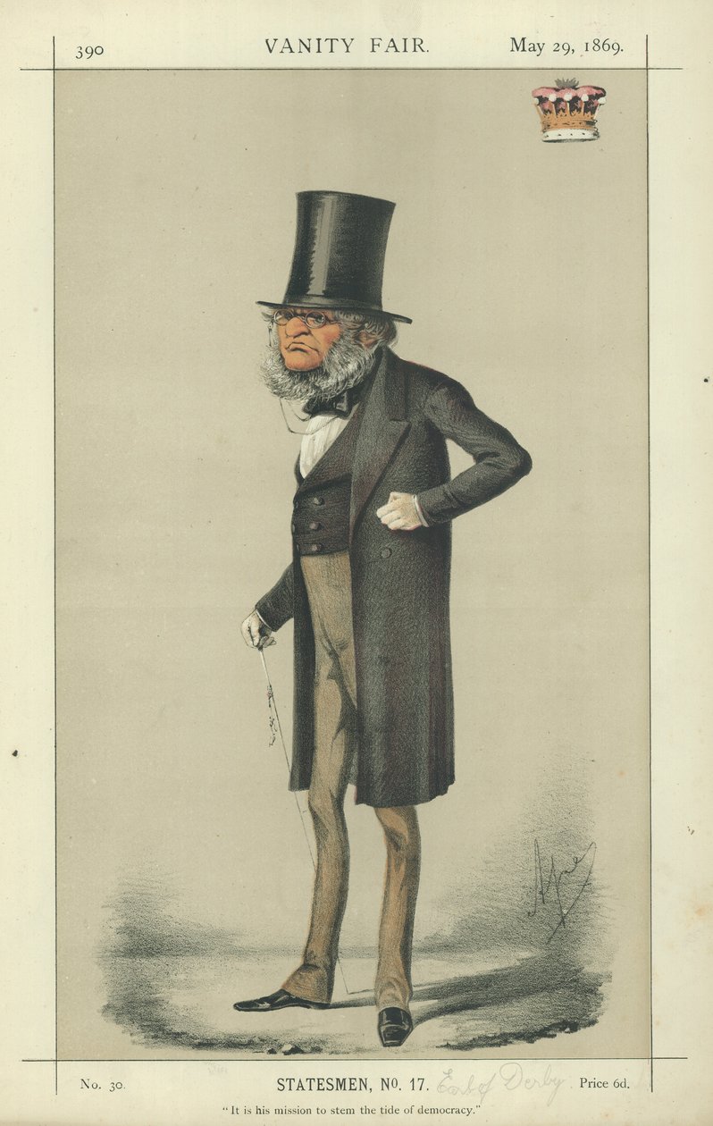 Earl Derby von Carlo Pellegrini